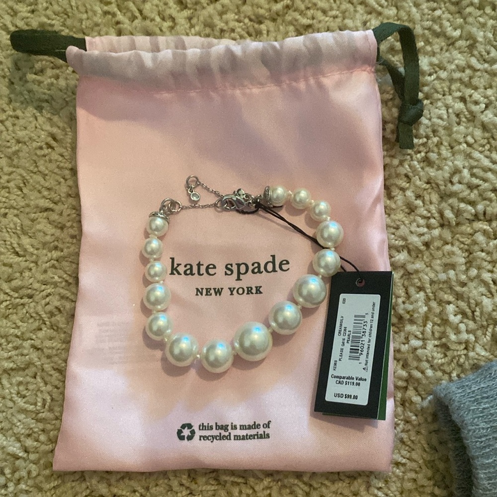 Kate Spade Pearl Bracelet